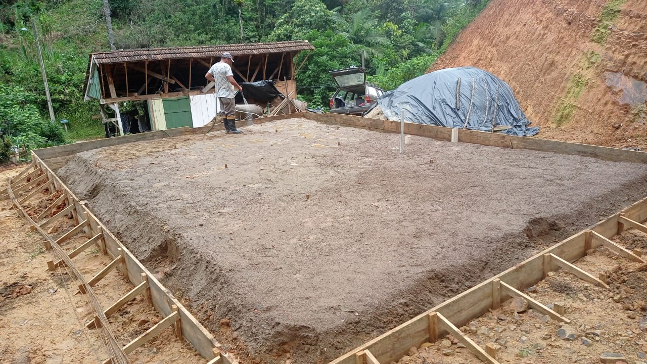 Obra do Everaldo em Blumenau/SC